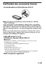 Предварительный просмотр 122 страницы Sony MSAC-US30 - Memory Stick USB Reader/Writer Operating Instructions Manual