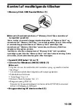 Предварительный просмотр 465 страницы Sony MSAC-US30 - Memory Stick USB Reader/Writer Operating Instructions Manual