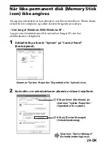 Предварительный просмотр 479 страницы Sony MSAC-US30 - Memory Stick USB Reader/Writer Operating Instructions Manual