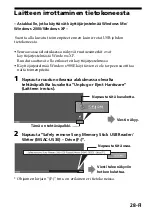 Предварительный просмотр 531 страницы Sony MSAC-US30 - Memory Stick USB Reader/Writer Operating Instructions Manual