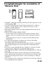 Предварительный просмотр 468 страницы Sony MSAC-US40 - MemoryStick Flash Memory Card USB 2.0 Reader Operating Instructions Manual