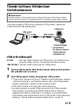 Предварительный просмотр 497 страницы Sony MSAC-US40 - MemoryStick Flash Memory Card USB 2.0 Reader Operating Instructions Manual