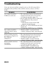 Preview for 30 page of Sony MSAC-US7 Operating Instructions Manual