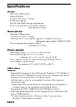 Preview for 32 page of Sony MSAC-US7 Operating Instructions Manual