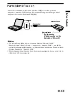 Предварительный просмотр 11 страницы Sony MSAC-US70 Operating Instructions Manual