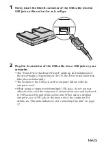 Preview for 16 page of Sony MSAC-USM1 Operating Instructions Manual