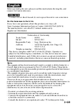 Preview for 2 page of Sony MSACEX1 - Adaptateur Memory Stick Duo Express Card Operating Instructions Manual