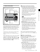 Предварительный просмотр 17 страницы Sony MSW-2000 Operation Manual