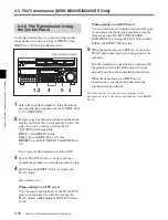 Предварительный просмотр 64 страницы Sony MSW-2000 Operation Manual