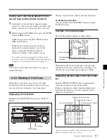 Предварительный просмотр 86 страницы Sony MSW-2000 Operation Manual