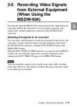 Предварительный просмотр 118 страницы Sony MSW-900 Operation Manual