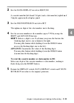 Предварительный просмотр 171 страницы Sony MSW-900 Operation Manual