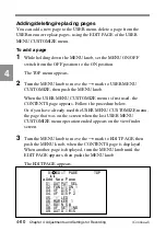 Предварительный просмотр 186 страницы Sony MSW-900 Operation Manual