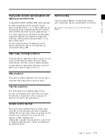 Preview for 7 page of Sony MSW-M2100 Operation Manual