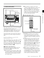 Preview for 15 page of Sony MSW-M2100 Operation Manual