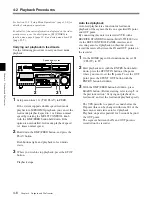 Preview for 45 page of Sony MSW-M2100 Operation Manual