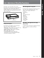 Preview for 59 page of Sony MSW-M2100 Operation Manual