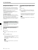 Preview for 64 page of Sony MSW-M2100 Operation Manual