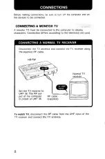 Предварительный просмотр 8 страницы Sony MSX 2 HB-F9P Operating Instructions Manual