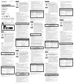 Preview for 1 page of Sony MSX-2GS Operating Instructions