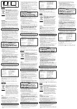 Preview for 2 page of Sony MSX-M1GST Operating Instructions