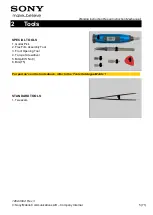 Preview for 5 page of Sony MT25i Working Instructions