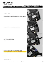 Preview for 34 page of Sony MT25i Working Instructions