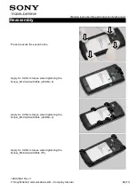 Preview for 69 page of Sony MT25i Working Instructions