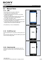 Preview for 90 page of Sony MT25i Working Instructions