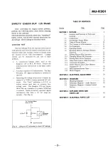 Preview for 3 page of Sony MU-R201 Service Manual