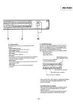 Preview for 5 page of Sony MU-R201 Service Manual