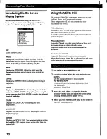 Предварительный просмотр 10 страницы Sony Multiscan CPD-L133 Operating Instructions Manual