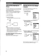 Preview for 7 page of Sony Multiscan CPD-L150 Operating Instructions Manual