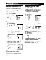 Preview for 11 page of Sony Multiscan CPD-L150 Operating Instructions Manual