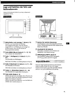 Preview for 67 page of Sony Multiscan CPD-L150 Operating Instructions Manual