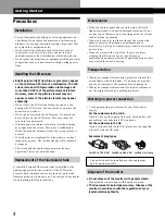 Preview for 4 page of Sony Multiscan CPD-M151 Operating Instructions Manual