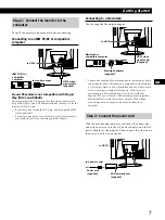 Preview for 7 page of Sony Multiscan CPD-M151 Operating Instructions Manual