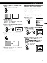 Preview for 13 page of Sony Multiscan CPD-M151 Operating Instructions Manual