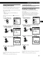 Preview for 17 page of Sony Multiscan CPD-M151 Operating Instructions Manual