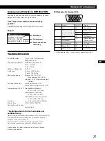 Preview for 61 page of Sony Multiscan CPD-M151 Operating Instructions Manual