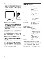 Preview for 22 page of Sony Multiscan SDM-N50 Operating Instructions Manual