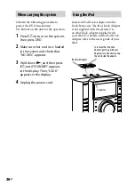 Preview for 26 page of Sony Muteki LBT-LCD7Di Operating Instructions Manual