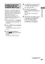 Preview for 29 page of Sony Muteki LBT-LCD7Di Operating Instructions Manual