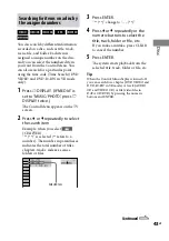 Preview for 43 page of Sony Muteki LBT-LCD7Di Operating Instructions Manual