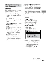 Preview for 49 page of Sony Muteki LBT-LCD7Di Operating Instructions Manual