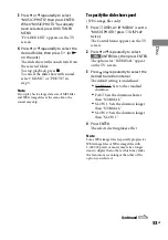 Preview for 53 page of Sony Muteki LBT-LCD7Di Operating Instructions Manual