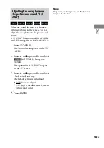 Preview for 55 page of Sony Muteki LBT-LCD7Di Operating Instructions Manual