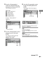 Preview for 59 page of Sony Muteki LBT-LCD7Di Operating Instructions Manual