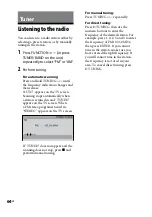 Preview for 64 page of Sony Muteki LBT-LCD7Di Operating Instructions Manual