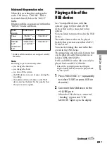 Preview for 81 page of Sony Muteki LBT-LCD7Di Operating Instructions Manual